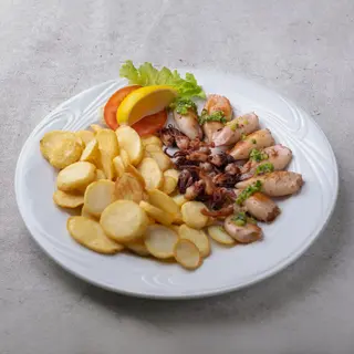 Lignje na žaru