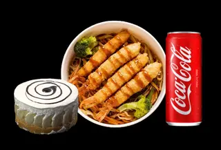Menu Nouilles Crevettes