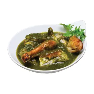 POLLO FRITO EN SALSA