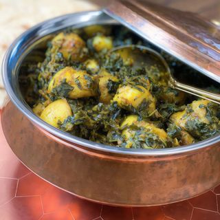 Sag Aloo