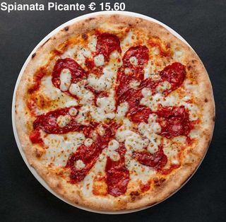 Pizza Spianata Picante (30 Cm.)