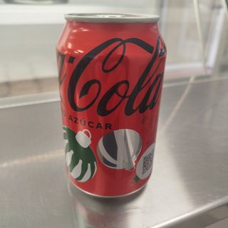 Bote de coca cola zero