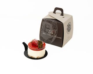 Cheesecake fragola monoporzione