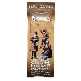 G-ROLLZ Blunt Pre-Rulat din Canepa, CBD Banksy's Graffiti All Natural x2buc