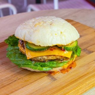 Бао бургер с говядиной