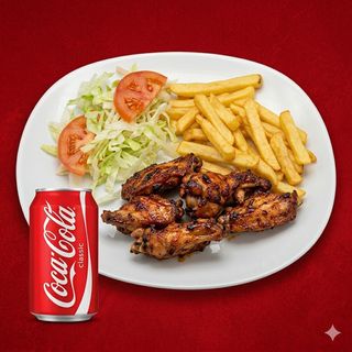 Menú Alitas De Pollo