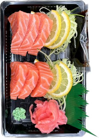 22. Sashimi łosoś 