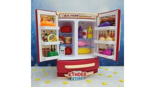 Игровой набор Холодильник с продуктами (со звуком/светом)