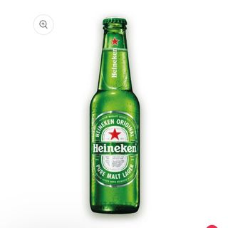 Birra vetro Heineken 33cl.