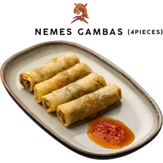 Nems Gambas 4 pieces  