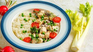 Куриное фрикассе