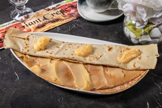 Clatita Uriasa cu crema de vanilie