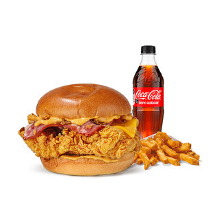 Menú Cheesy Chicken Sandwich