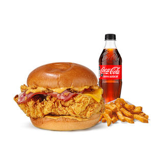 Menú Cheesy Chicken Sandwich