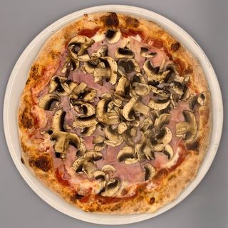 Pizza Goldoni - Prosciutto & Funghi (30 cm.)