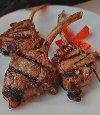 Costeletas de Cordeiro Grelhadas