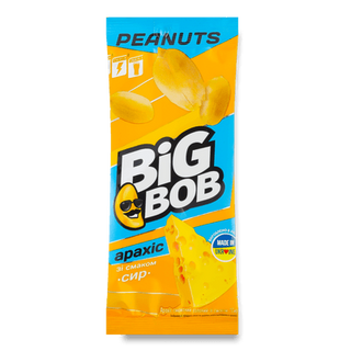 Арахіс Big Bob смажений зі смаком сиру (60г)