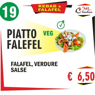 Piatto falefel 