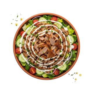 Ensalada de kebab