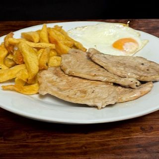 Lomo de Cerdo con Huevo