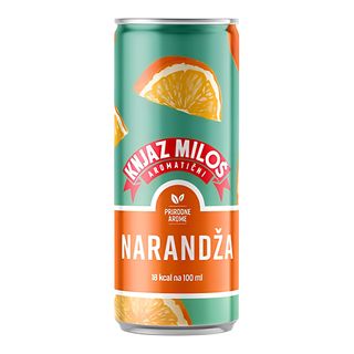 Knjaz Miloš aromatični narandža 0.33l