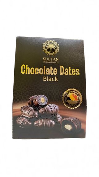 Финики с миндалем в шоколаде Chocolate Dates BLACK (100 гр.)