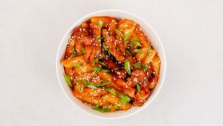 Hot Buldak Chicken Tteokbokki