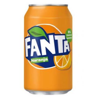 Fanta Naranja lata 330ml.