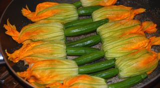 Zucchini fiore