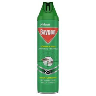 BAYGON Insecticida aerosol cucarachas y hormigas 400 ml