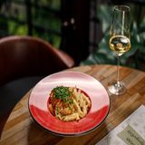 პასტა "ჩიქენ ალფრედო"