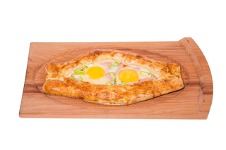 Աջարական խաչապուրի խոզի ծխեցրաց ֆիլեով