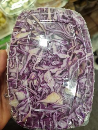 Crauti rosso pulito vaschetta 250 gr