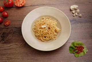 Aglio e olio pasta gluten free