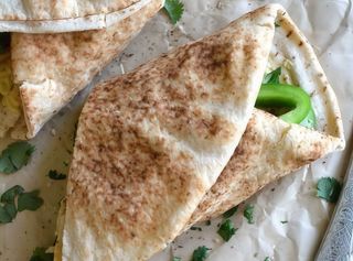 Falafel and Cabra libanés estilo wrap 20cm