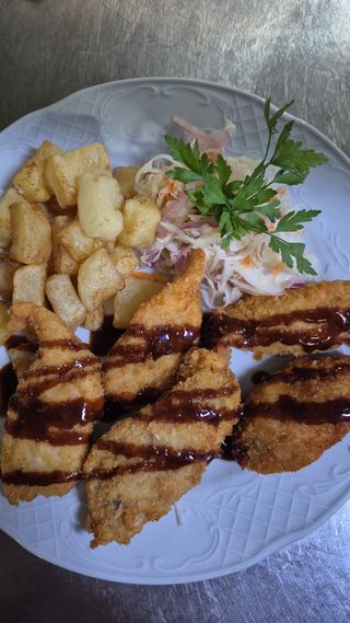 Solomillo de Pollo a la salsa Barbacoa