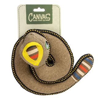 DUVO+ Igračka za pse Zmija, zvučna, Braon, 33x13x6cm (KOD D13981)