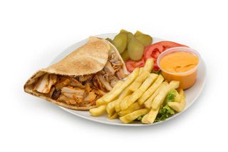 Shawarma Poulet au Plat