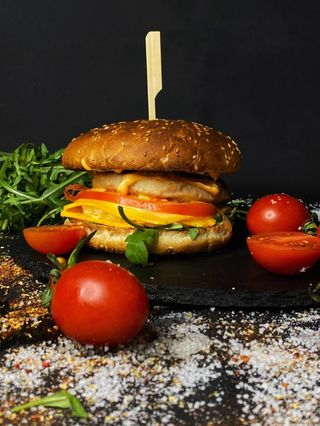 Бургер With Egg