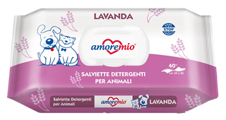 Lingettes Lavande Amore Mio 40 pieces