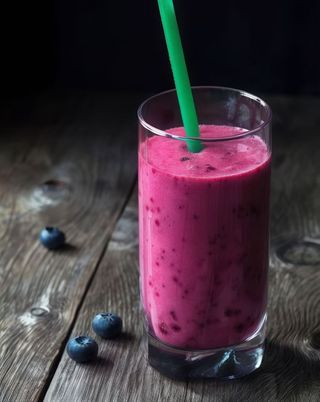 smoothie fruits rouges
