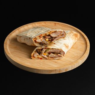 ღორის ხორცი ლავაშში / Pork in Lavash