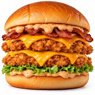 Hamburguesa La Kiki.