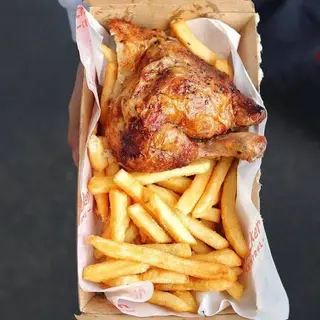 Fried Chips and Chicken 