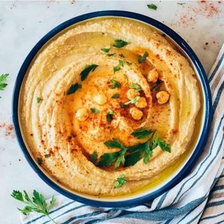 Hummus Casero Con Crudités