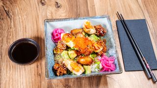 Karaage Poke Bowl