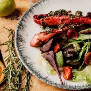 Caracatita cu chimichurri