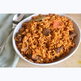 Beef Jollof