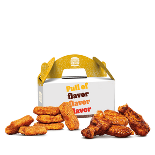 Chicken Snackbox (6 nuggets + 4 wings)