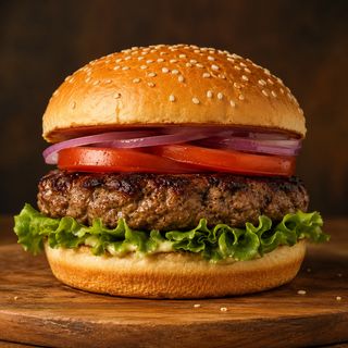 Egg & Beef Burger